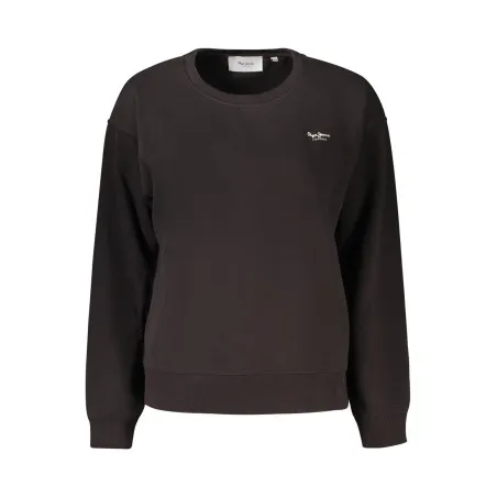 Sweat-shirt zippé noir pour femme PEPE JEANS - PEPE JEANS