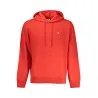 SWEAT-SHIRT ROUGE À FERMETURE ÉCLAIR CALVIN KLEIN POUR HOMME - CALVIN KLEIN