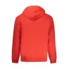 SWEAT-SHIRT ROUGE À FERMETURE ÉCLAIR CALVIN KLEIN POUR HOMME - CALVIN KLEIN