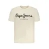 T-shirt à manches courtes pour homme Pepe Jeans, beige - PEPE JEANS