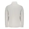 SWEAT-SHIRT BLANC À FERMETURE ÉCLAIR POUR HOMME NORVÈGE 1963 - NORWAY 1963