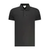 Polo noir à manches courtes pour homme Calvin Klein - CALVIN KLEIN