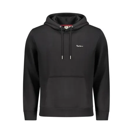 SWEAT-SHIRT NOIR À FERMETURE ÉCLAIR POUR HOMME PEPE JEANS - PEPE JEANS