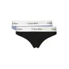 STRING CALVIN KLEIN POUR FEMME, BLEU - CALVIN KLEIN