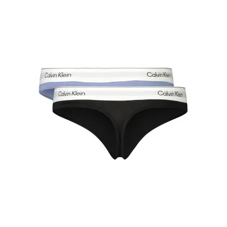 STRING CALVIN KLEIN POUR FEMME, BLEU - CALVIN KLEIN