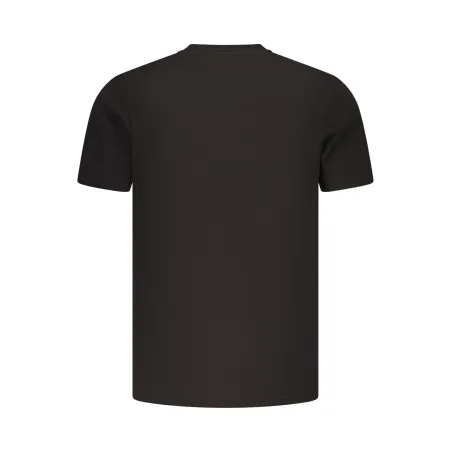 T-shirt noir à manches courtes pour homme Tommy Hilfiger - TOMMY HILFIGER