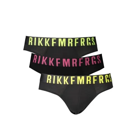 Slip noir pour homme BIKKEMBERGS - BIKKEMBERGS