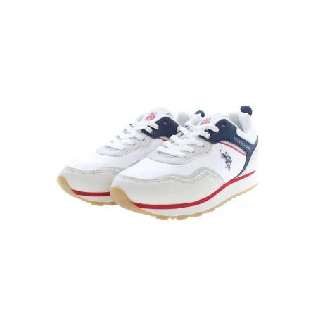 Chaussures de sport blanches pour enfants US POLO ASSN. - U.S. POLO ASSN
