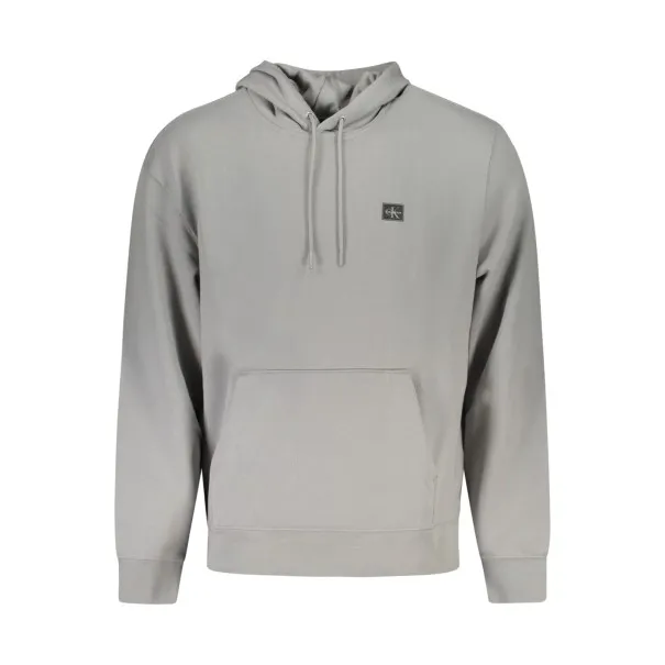 Sweat-shirt zippé gris Calvin Klein pour homme - CALVIN KLEIN