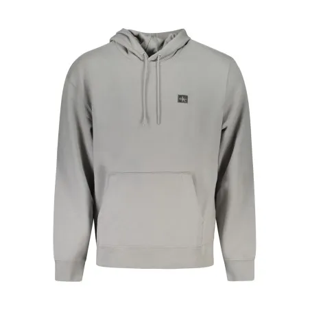 Sweat-shirt zippé gris Calvin Klein pour homme - CALVIN KLEIN