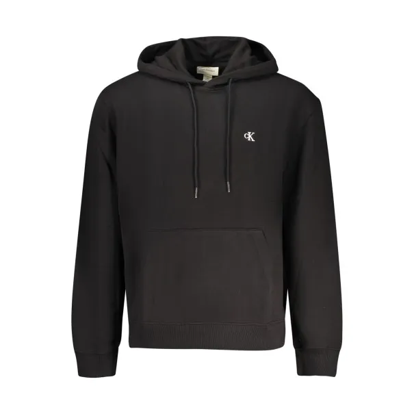 SWEAT-SHIRT NOIR À FERMETURE ÉCLAIR CALVIN KLEIN POUR HOMME - CALVIN KLEIN
