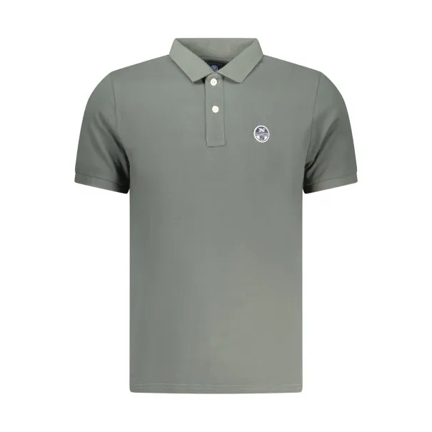 POLO À MANCHES COURTES POUR HOMME NORTH SAILS, VERT - NORTH SAILS