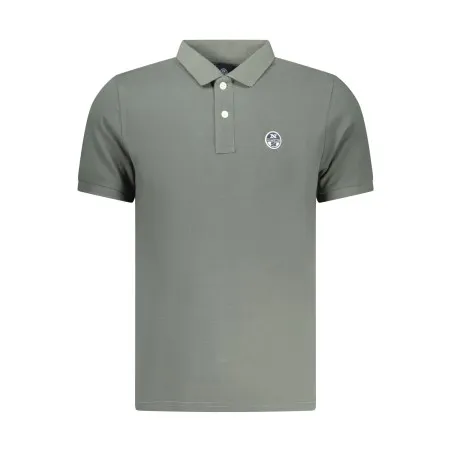 POLO À MANCHES COURTES POUR HOMME NORTH SAILS, VERT - NORTH SAILS