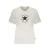 T-shirt Converse à manches courtes pour femme, blanc - CONVERSE