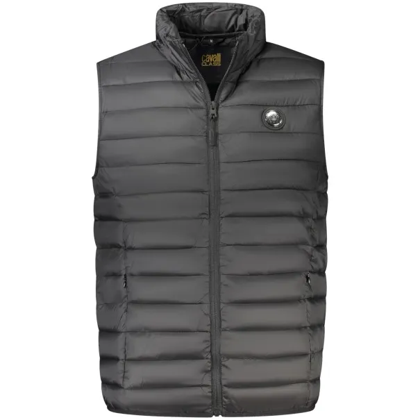 VESTE SANS MANCHES NOIRE POUR HOMMES CAVALLI CLASS - CAVALLI CLASS