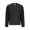 SWEAT-SHIRT NOIR À FERMETURE ÉCLAIR CALVIN KLEIN POUR HOMME - CALVIN KLEIN