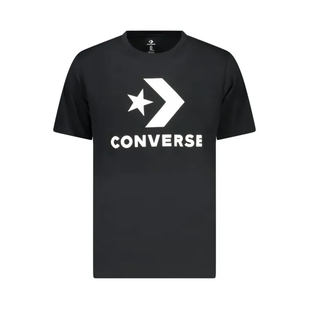 T-shirt Converse pour homme, manches courtes, noir - CONVERSE