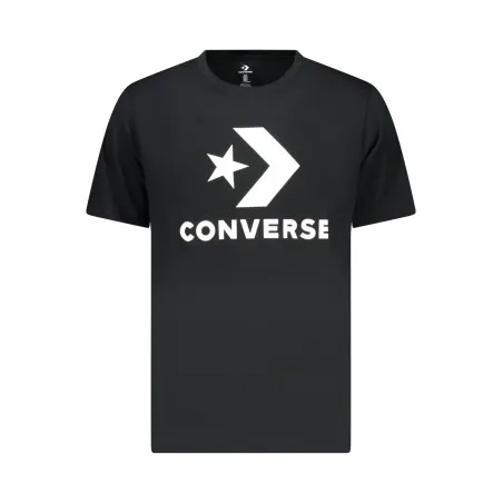 T-shirt Converse pour homme, manches courtes, noir - CONVERSE