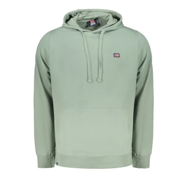 SWEAT-SHIRT FERMETURE ÉCLAIR HOMME NORVÈGE 1963, VERT - NORWAY 1963