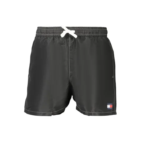 Maillot de bain homme Tommy Hilfiger à fond noir - TOMMY HILFIGER