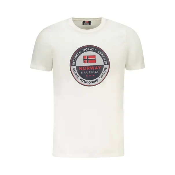 T-SHIRT MANCHES COURTES HOMME NORVÈGE 1963 BLANC - NORWAY 1963