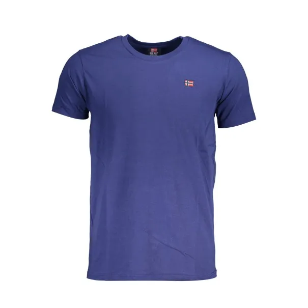 T-SHIRT MANCHES COURTES HOMME NORVÈGE 1963 BLEU - NORWAY 1963