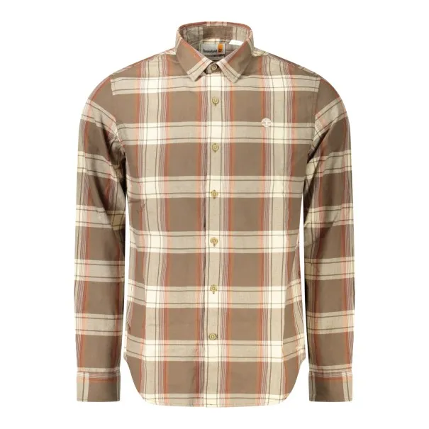 Chemise à manches longues Timberland pour homme, marron - TIMBERLAND