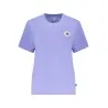 T-shirt violet à manches courtes Converse pour femme - CONVERSE