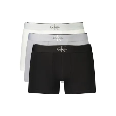 BOXER CALVIN KLEIN POUR HOMME, GRIS - CALVIN KLEIN
