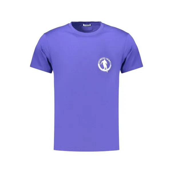 T-shirt à manches courtes pour homme BIKKEMBERGS, bleu - BIKKEMBERGS