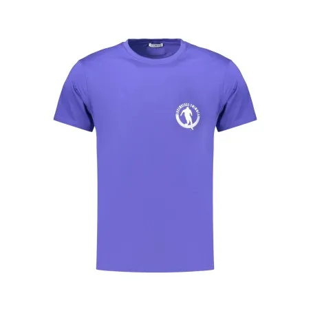 T-shirt à manches courtes pour homme BIKKEMBERGS, bleu - BIKKEMBERGS