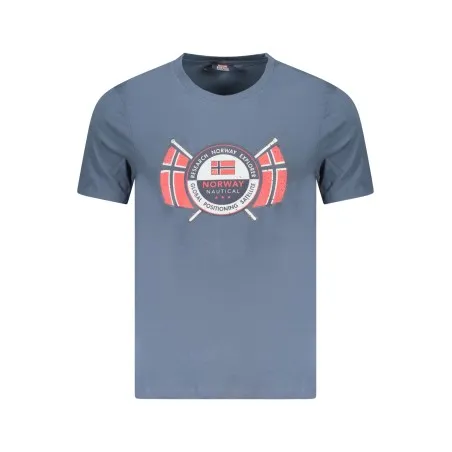 T-SHIRT MANCHES COURTES HOMME NORVÈGE 1963 BLEU - NORWAY 1963