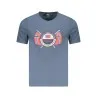 T-SHIRT MANCHES COURTES HOMME NORVÈGE 1963 BLEU - NORWAY 1963