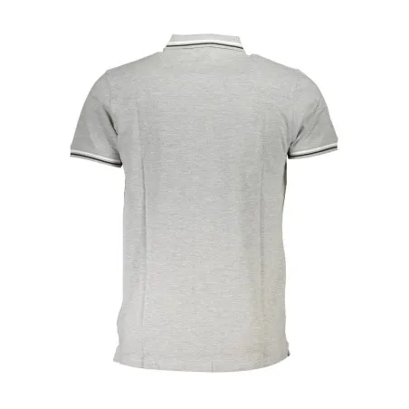CAVALLI CLASS POLO MANCHES COURTES HOMME GRIS - CAVALLI CLASS