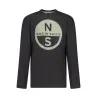 T-shirt à manches longues pour enfants North Sails, noir - NORTH SAILS