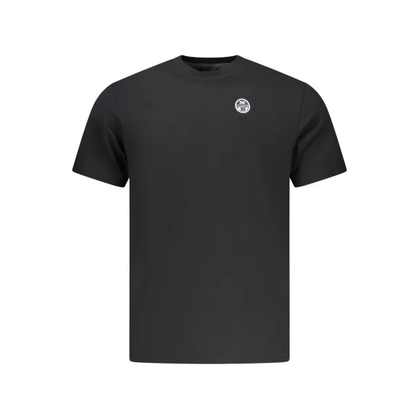 T-shirt à manches courtes pour homme North Sails, noir - NORTH SAILS