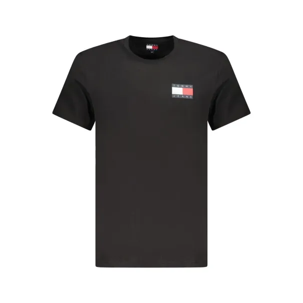 T-SHIRT À MANCHES COURTES TOMMY HILFIGER POUR HOMME NOIR - TOMMY HILFIGER