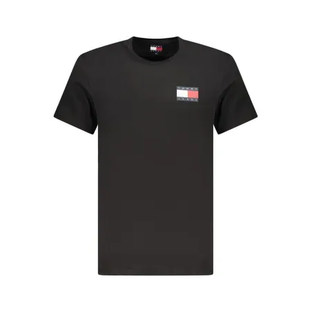 T-SHIRT À MANCHES COURTES TOMMY HILFIGER POUR HOMME NOIR - TOMMY HILFIGER