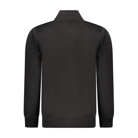 SWEAT-SHIRT NOIR À FERMETURE ÉCLAIR POUR HOMMES RIFLE - RIFLE