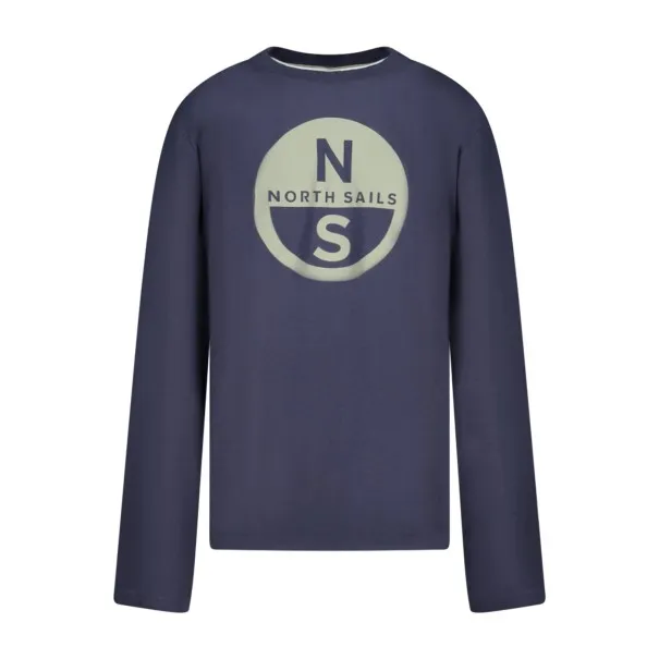 T-shirt à manches longues pour enfants North Sails, bleu - NORTH SAILS