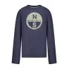T-shirt à manches longues pour enfants North Sails, bleu - NORTH SAILS