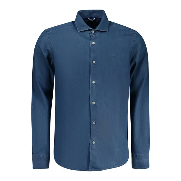 Chemise à manches longues pour homme North Sails, bleue - NORTH SAILS