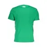 T-SHIRT À MANCHES COURTES HOMME BIKKEMBERGS VERT - BIKKEMBERGS