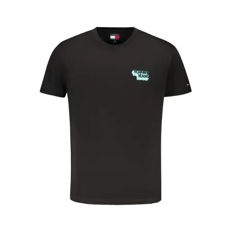 T-SHIRT À MANCHES COURTES TOMMY HILFIGER POUR HOMME NOIR - TOMMY HILFIGER