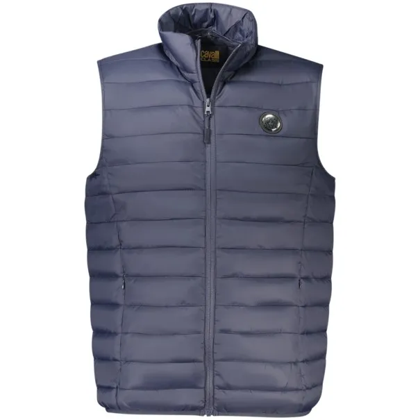 VESTE SANS MANCHES BLEUE POUR HOMMES CAVALLI CLASS - CAVALLI CLASS