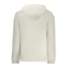 Sweat-shirt zippé blanc pour homme Calvin Klein - CALVIN KLEIN
