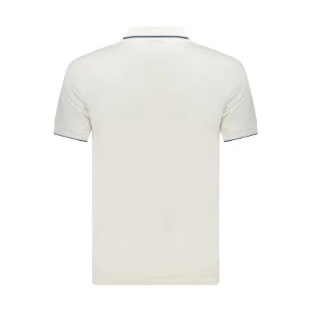 Polo blanc à manches courtes pour homme Coveri Moving - COVERI MOVING