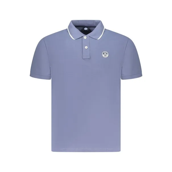 POLO À MANCHES COURTES POUR HOMMES NORTH SAILS BLEU - NORTH SAILS