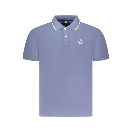 POLO À MANCHES COURTES POUR HOMMES NORTH SAILS BLEU - NORTH SAILS