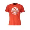 T-SHIRT À MANCHES COURTES POUR HOMMES NORTH SAILS ROUGE - NORTH SAILS